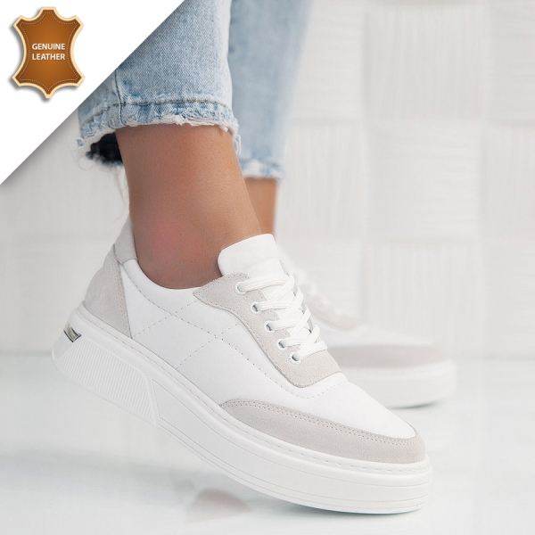 Обувки Colombo White