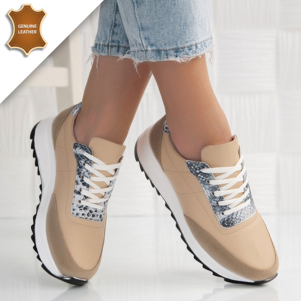 Обувки Paola Beige