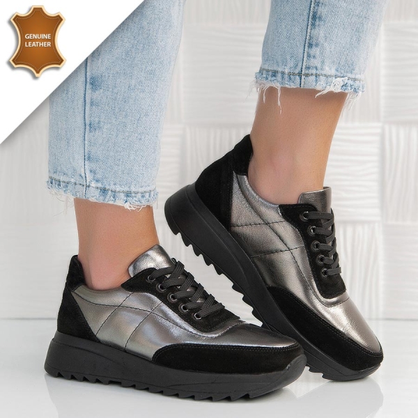 Обувки Paola Black