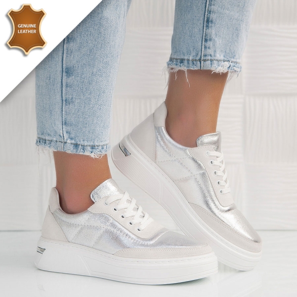 Обувки Keitlin Silver