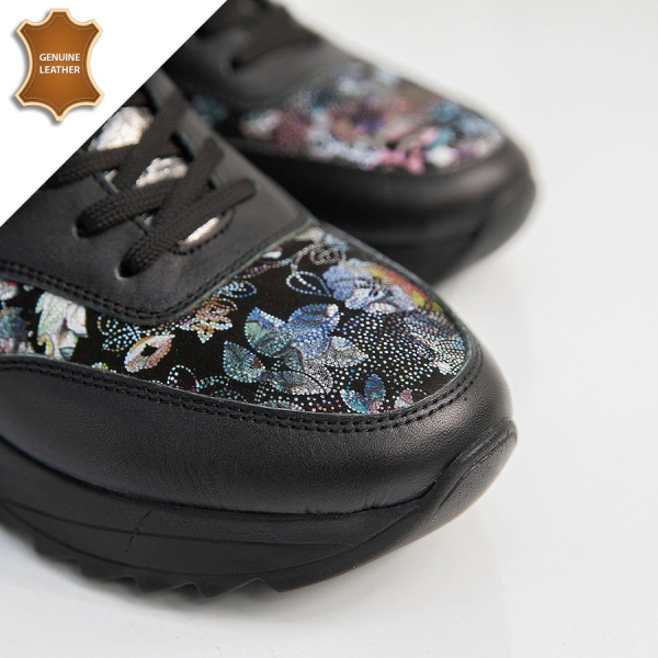 Обувки Poli Black