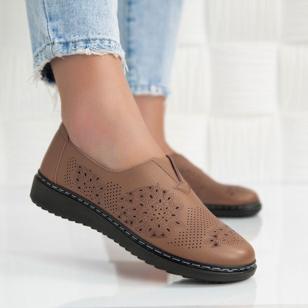 Обувки Rosita Brown