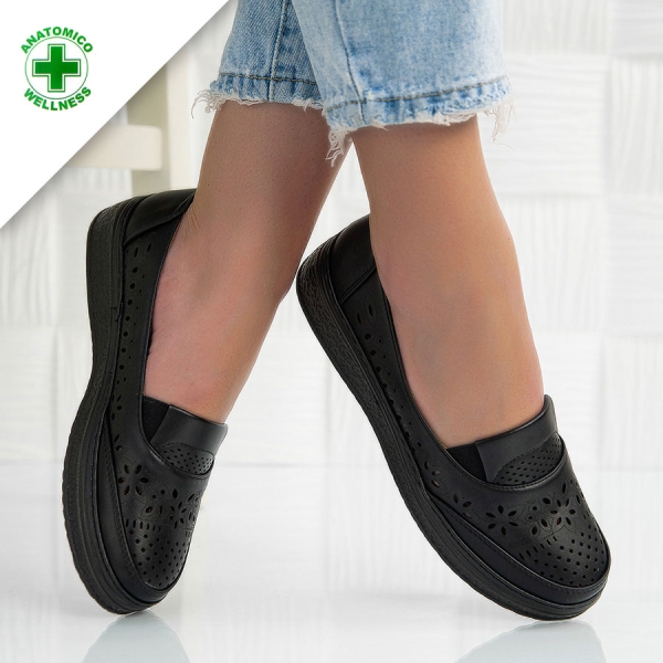 Обувки Vanera Black