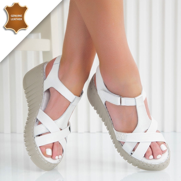 Сандали Alora White