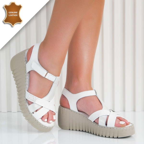 Сандали Alora White