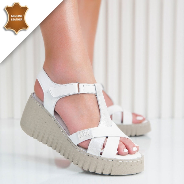 Сандали Alora White