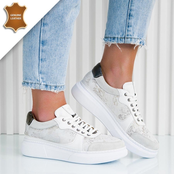 Обувки Roksana White