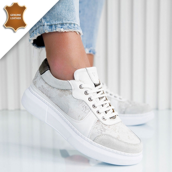 Обувки Roksana White