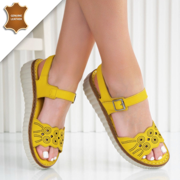 Сандали Skarlet Yellow