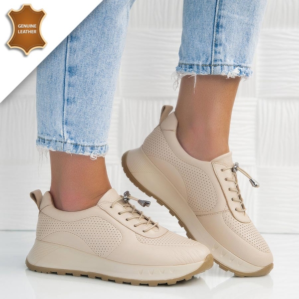 Обувки Tera Beige