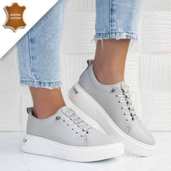 Обувки Zara Grey