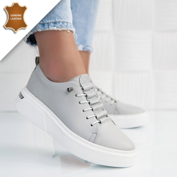 Обувки Zara Grey