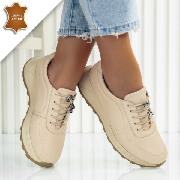 Обувки Filipa Beige