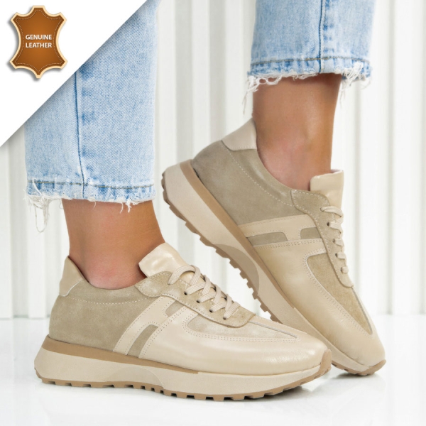 Обувки Hermes Beige