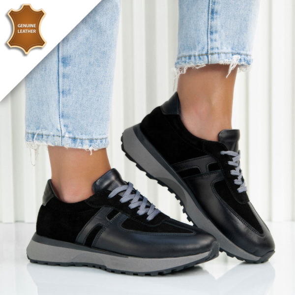 Обувки Hermes Black