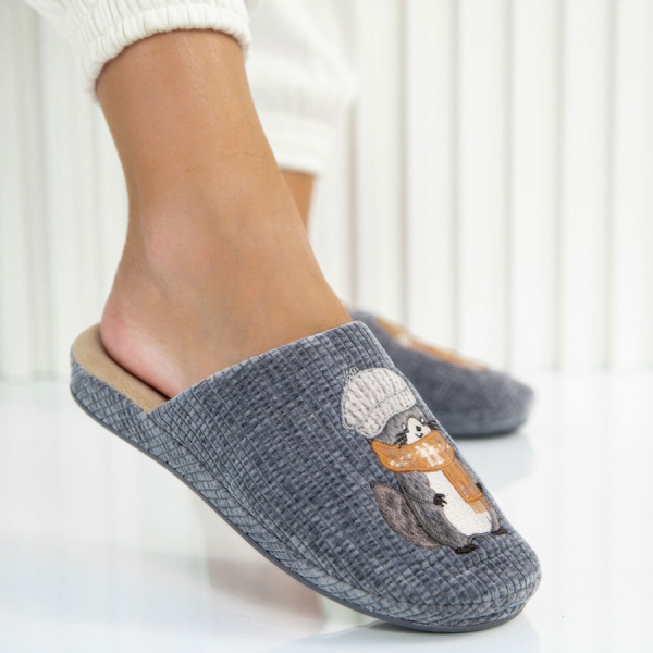 Пантофи Kami Grey