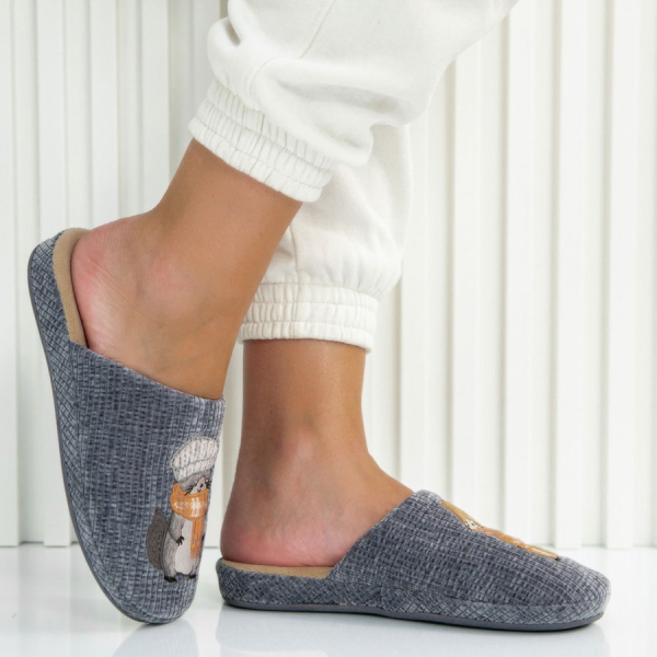 Пантофи Kami Grey