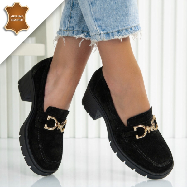 Обувки Savita Black