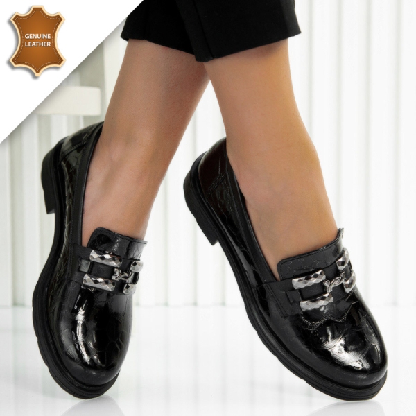 Обувки Delina Black