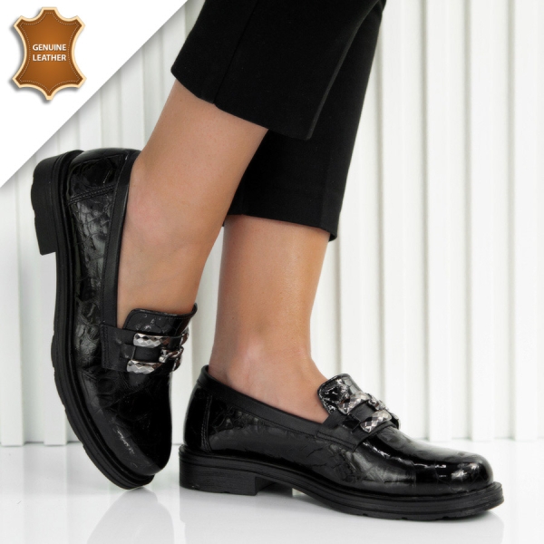 Обувки Delina Black