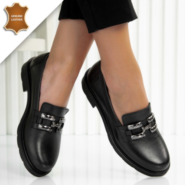 Обувки Delina Black