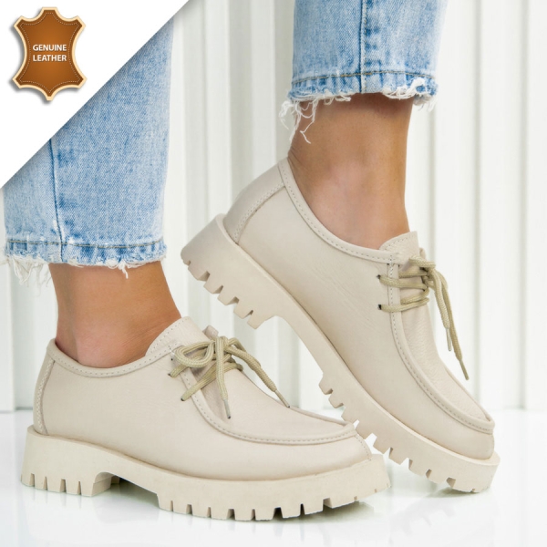 Обувки Diona Beige