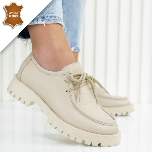 Обувки Diona Beige