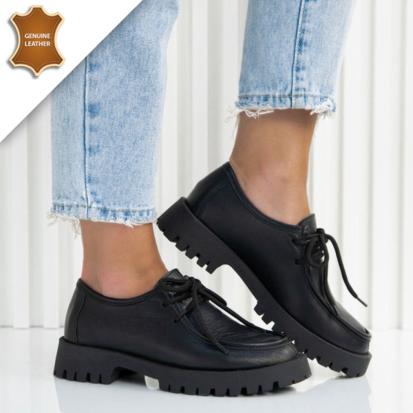 Обувки Diona Black