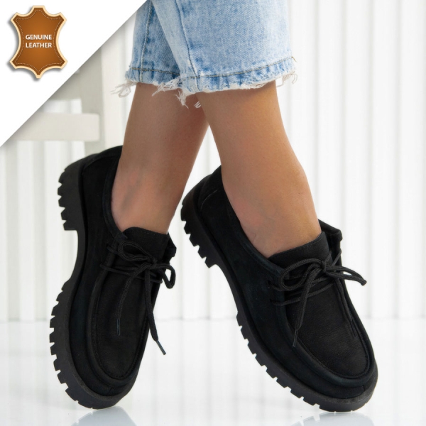 Обувки Diona Black