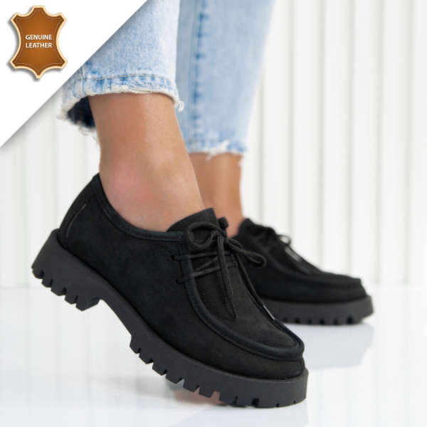 Обувки Diona Black