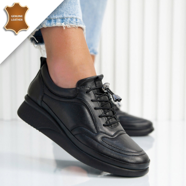 Обувки Manora Black