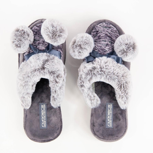 Пантофи Sibila Grey