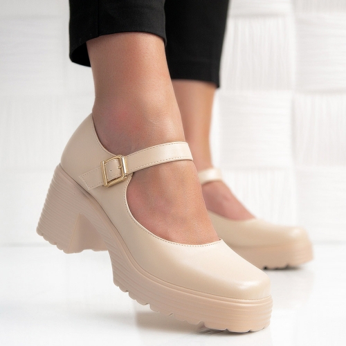 Обувки Biana Beige
