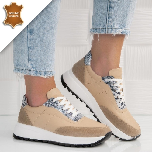 Обувки Paola Beige