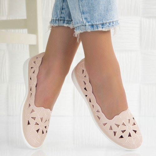 Обувки Teodora Pink