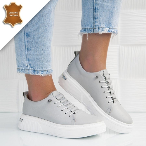 Обувки Zara Grey