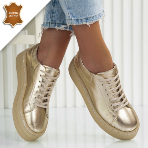 Обувки Bianka Gold