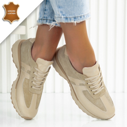 Обувки Hermes Beige