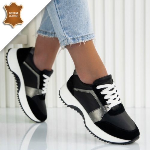 Обувки Daris Black