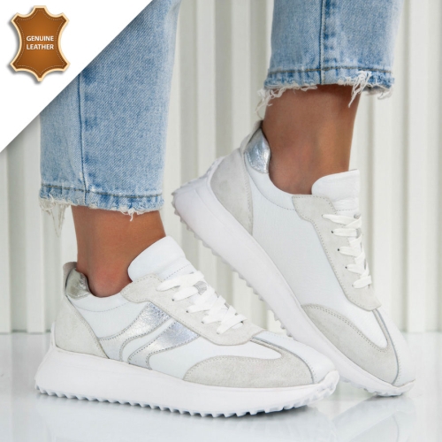 Обувки Morandi White