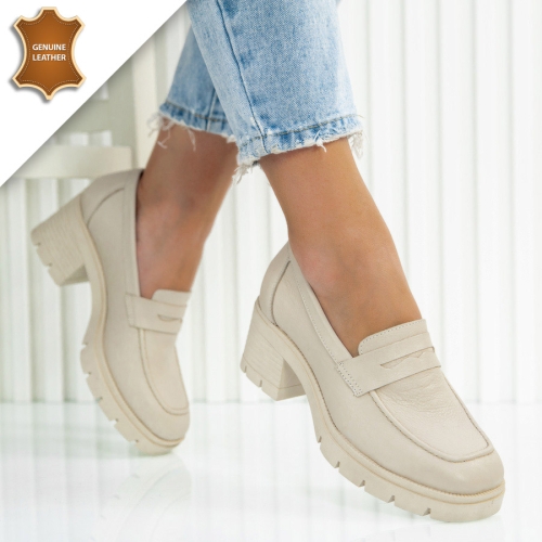 Обувки Talisa Beige