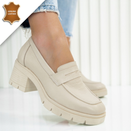 Обувки Talisa Beige