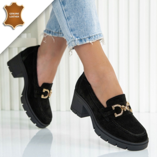 Обувки Savita Black