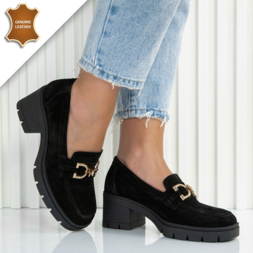 Обувки Savita Black