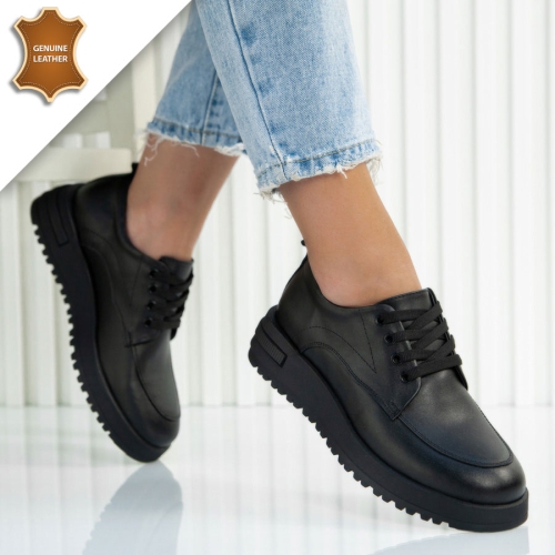 Обувки Loka Black