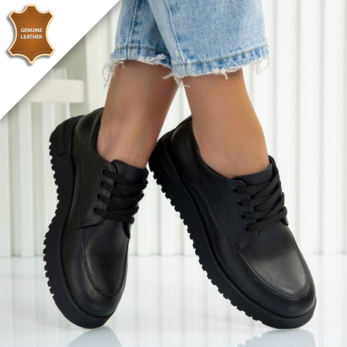 Обувки Loka Black