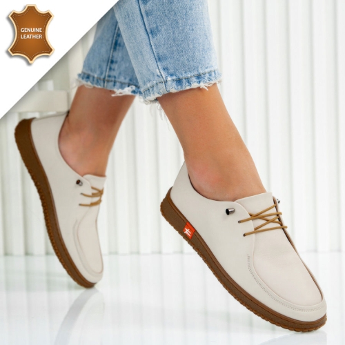 Обувки Cassandra Beige