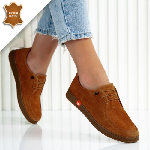 Обувки Cassandra Camel