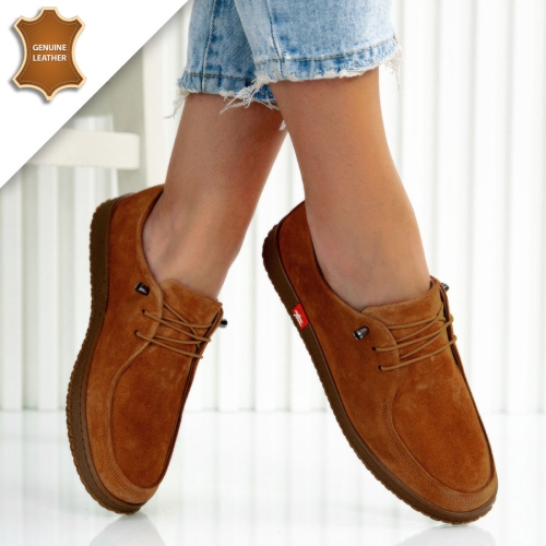 Обувки Cassandra Camel