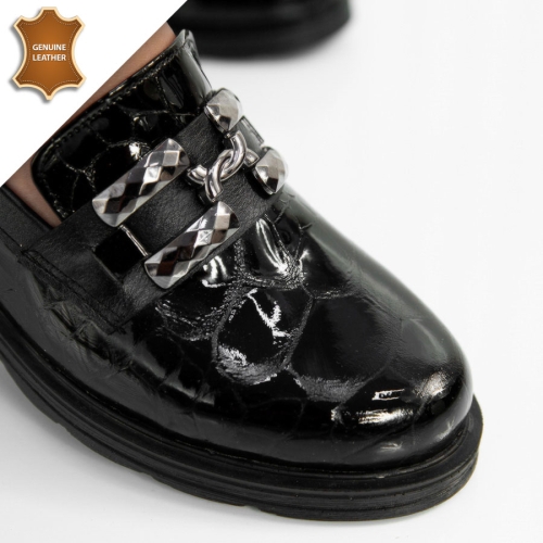 Обувки Delina Black